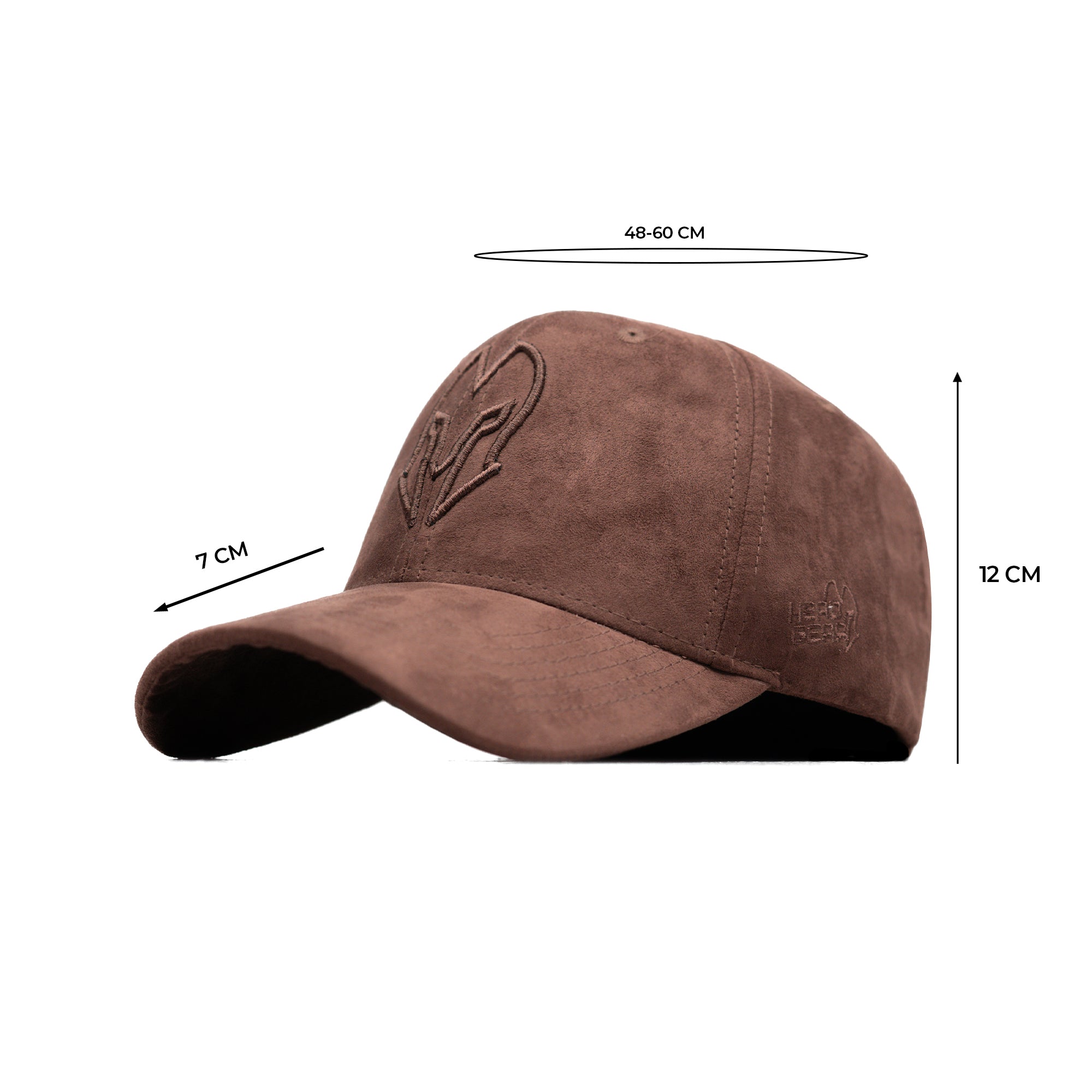 HEAD GEAR CHOCOLATE SUPER SUEDE CURVED VISOR CAP