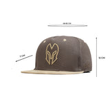 HEAD GEAR LOGO COFFEE FLAT VISOR CAP