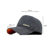 HEAD GEAR CHARCOAL GRAY RUSTIC METAL CAP