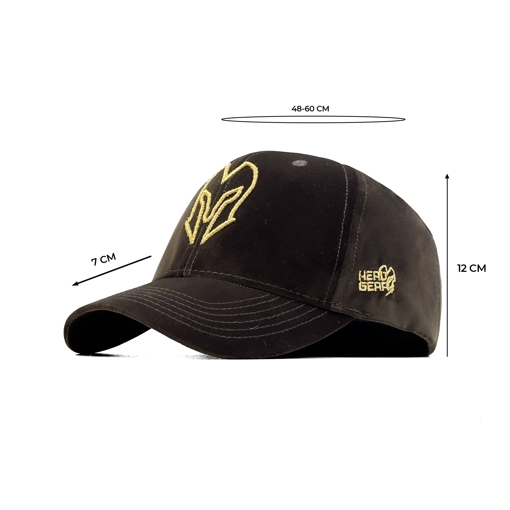 HEAD GEAR COFFEE GOLD VELVET LIMITED EDITION CAP