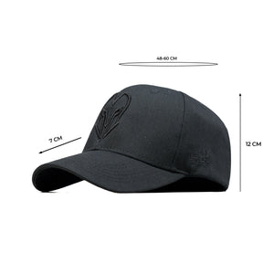 HEAD GEAR BLACK SUPER CANVAS CAP