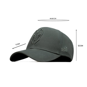 HEAD GEAR BLACK OLIVE SUPER TWILL CAP