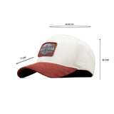 HEAD GEAR PATCH WHITE CAP