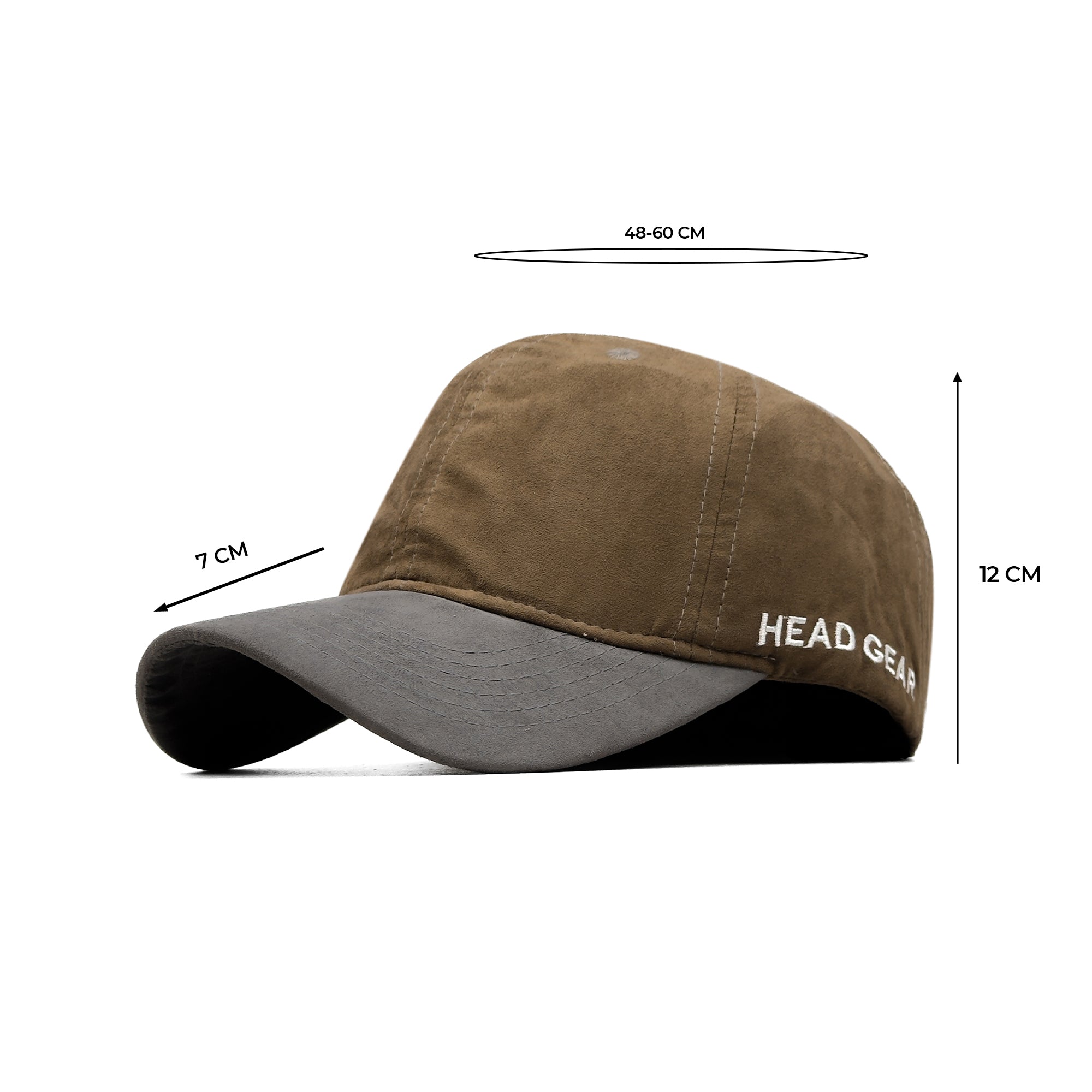 HEAD GEAR CAFE NOIR GREY DUAL TONE CAP