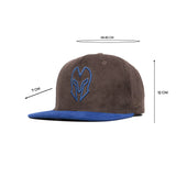 HEAD GEAR LOGO CHOCOLATE CORD FLAT VISOR CAP