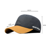 HEAD GEAR ARSENIC GRAY GOLD DUAL TONE CAP