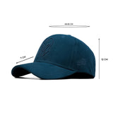 HEAD GEAR NAVY BLUE SUPER SUEDE CAP