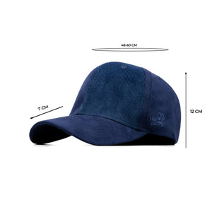 HEAD GEAR MISMATCHED NAVY BLUE CAP
