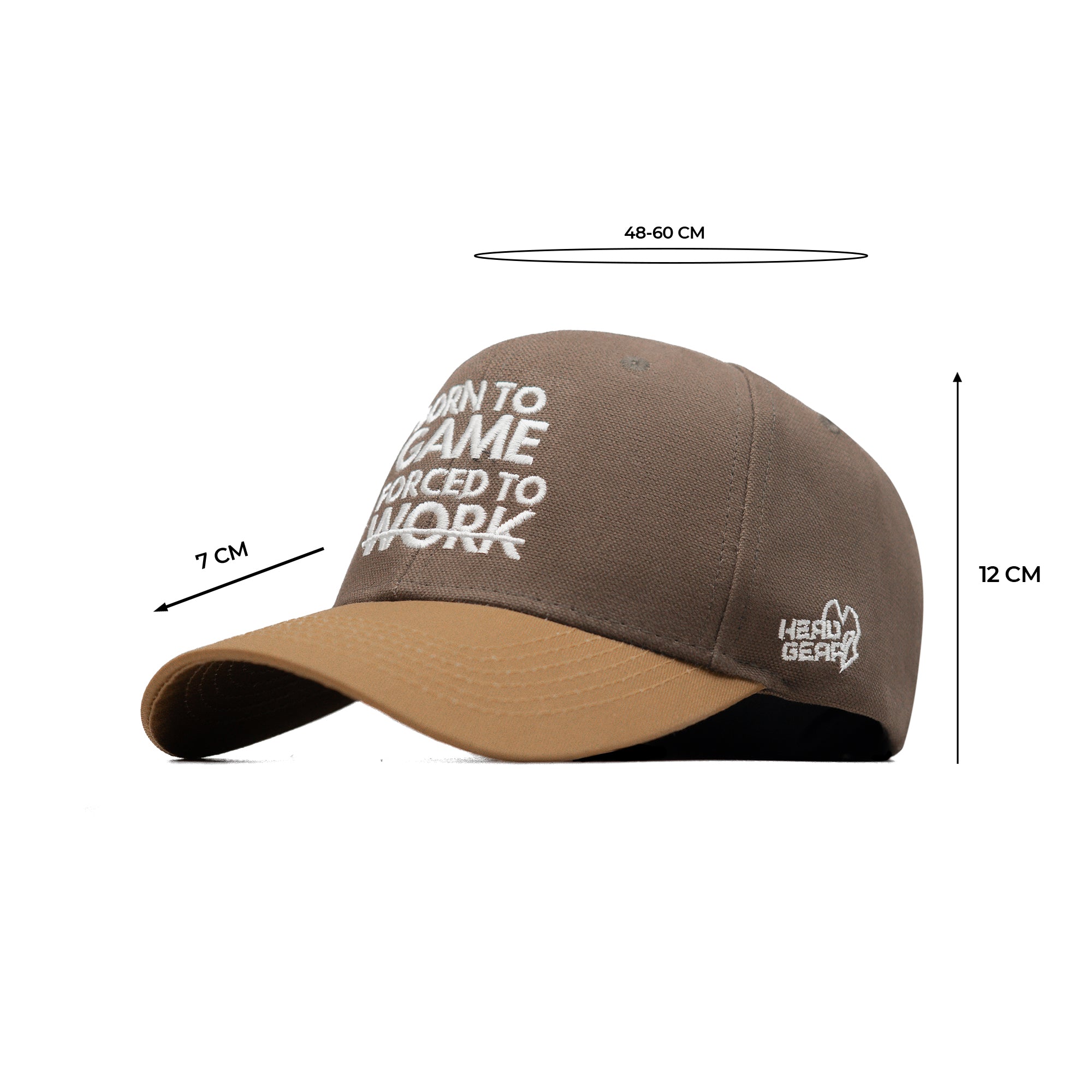 HEAD GEAR BORN TO GAME CAP