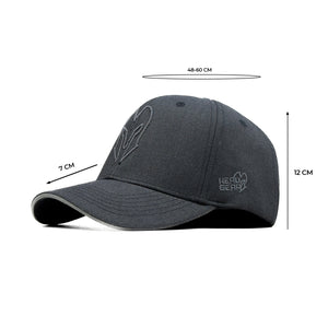 HEAD GEAR SUPER TWILL GREY MELANGE SANDWICH CAP