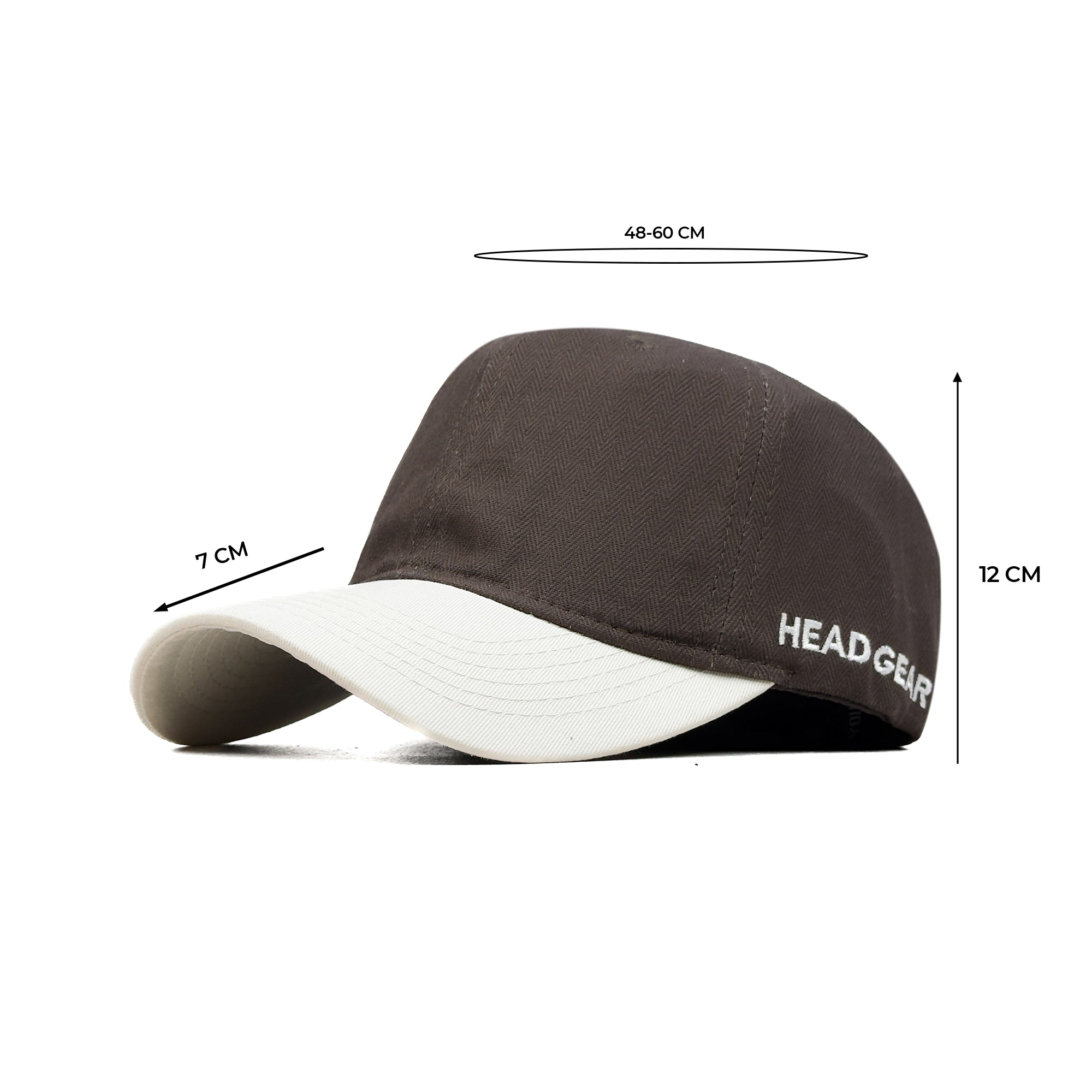 HEAD GEAR COFFEE OFF WHITE DUAL TONE CAP