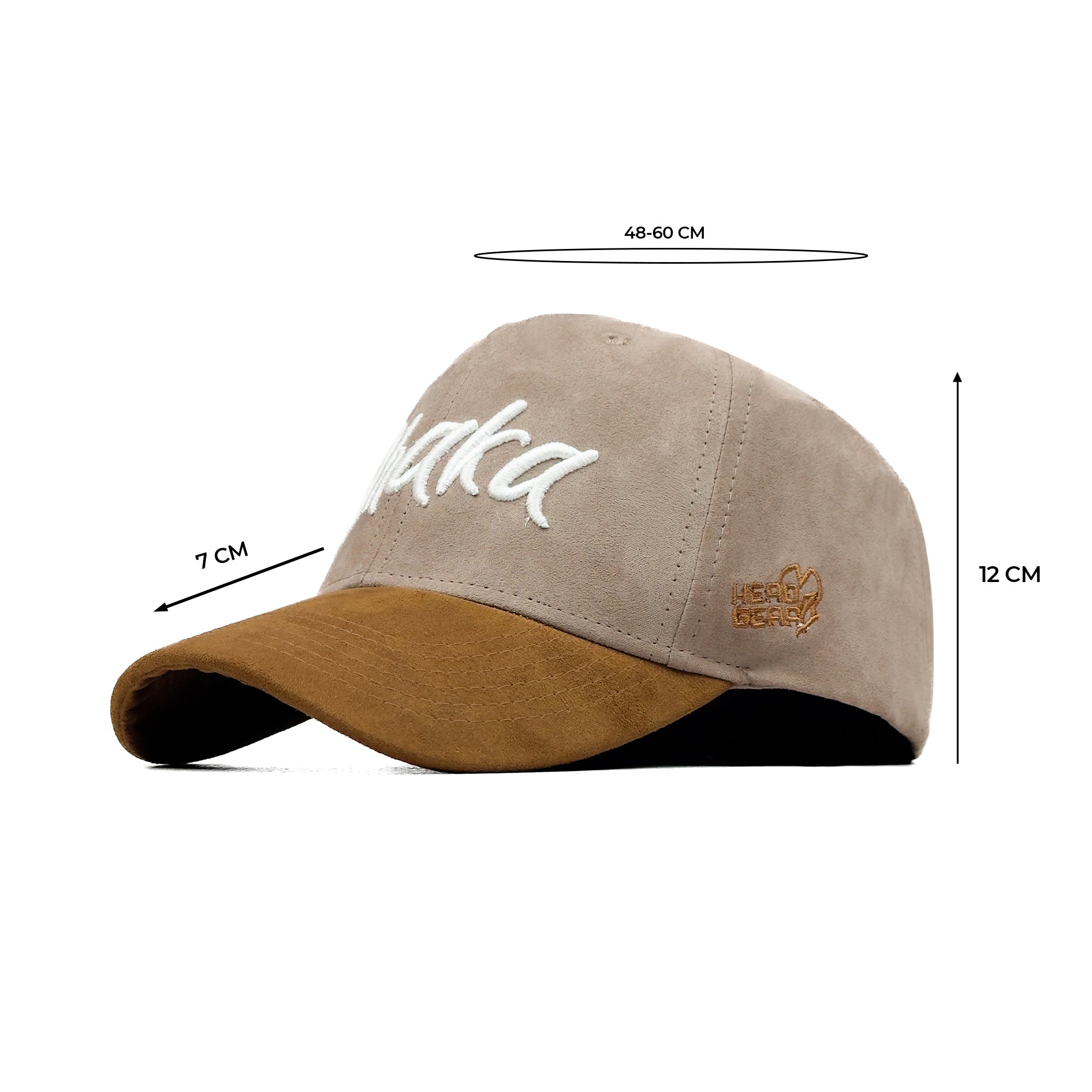 HEAD GEAR DHAKA BEIGE BROWN CAP