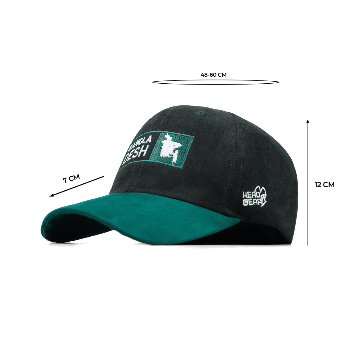 HEAD GEAR BANGLADESH SUEDE CAP