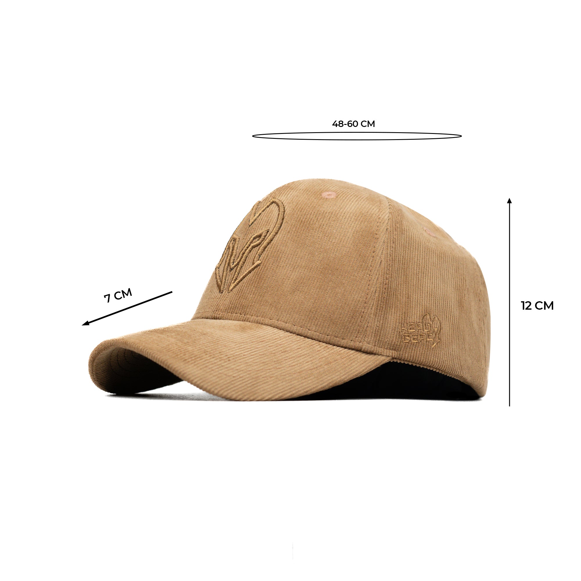 HEAD GEAR LIGHT BROWN SUPER CORD CAP