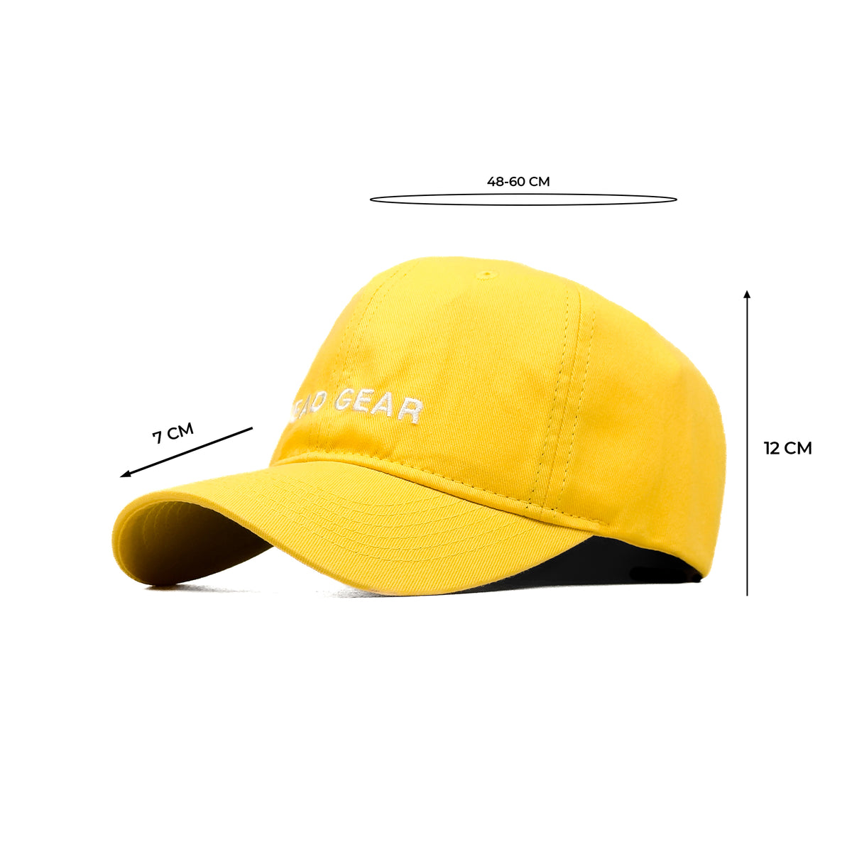 HEAD GEAR CYBER YELLOW PASTEL PULSE CAP