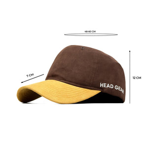 HEAD GEAR COFFEE YELLOW DUAL TONE CAP