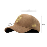 HEAD GEAR BRONZE GOLD SUEDE CORD LIMITED EDITION CAP