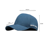 HEAD GEAR NAVY BLUE STRUCTURED CAP