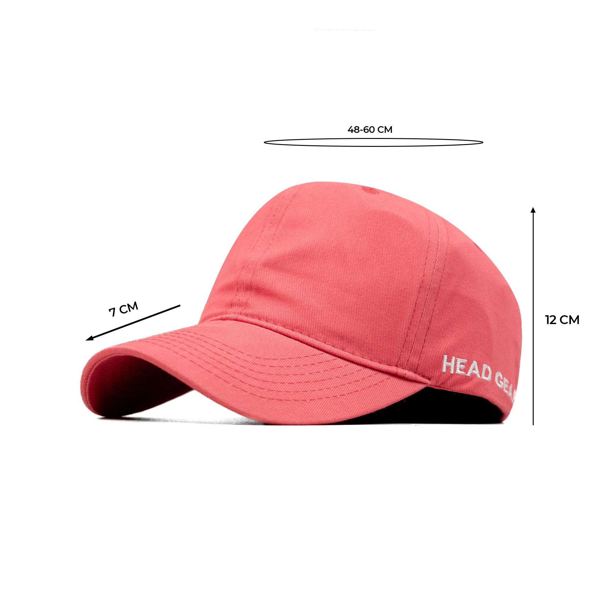 HEAD GEAR BASIC SALMON PINK CAP