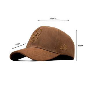 HEAD GEAR CHOCOLATE SUPER SUEDE CURVED VISOR CAP