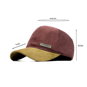 HEAD GEAR COFFEE OLIVE DUAL TONE RUSTIC METAL CAP