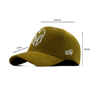 HEAD GEAR OLIVE GOLD VELVET LIMITED EDITION CAP