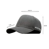 HEAD GEAR GREY MELANGE STRUCTURED CAP