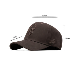 HEAD GEAR DARK CHOCOLATE SUPER CANVAS CAP