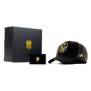 HEAD GEAR COFFEE GOLD VELVET LIMITED EDITION CAP