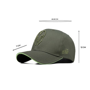 HEAD GEAR MILITARY GREEN SUPER TWILL SANDWICH CAP