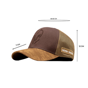 HEAD GEAR CHOCOLATE BASEBALL TRUCKER CAP