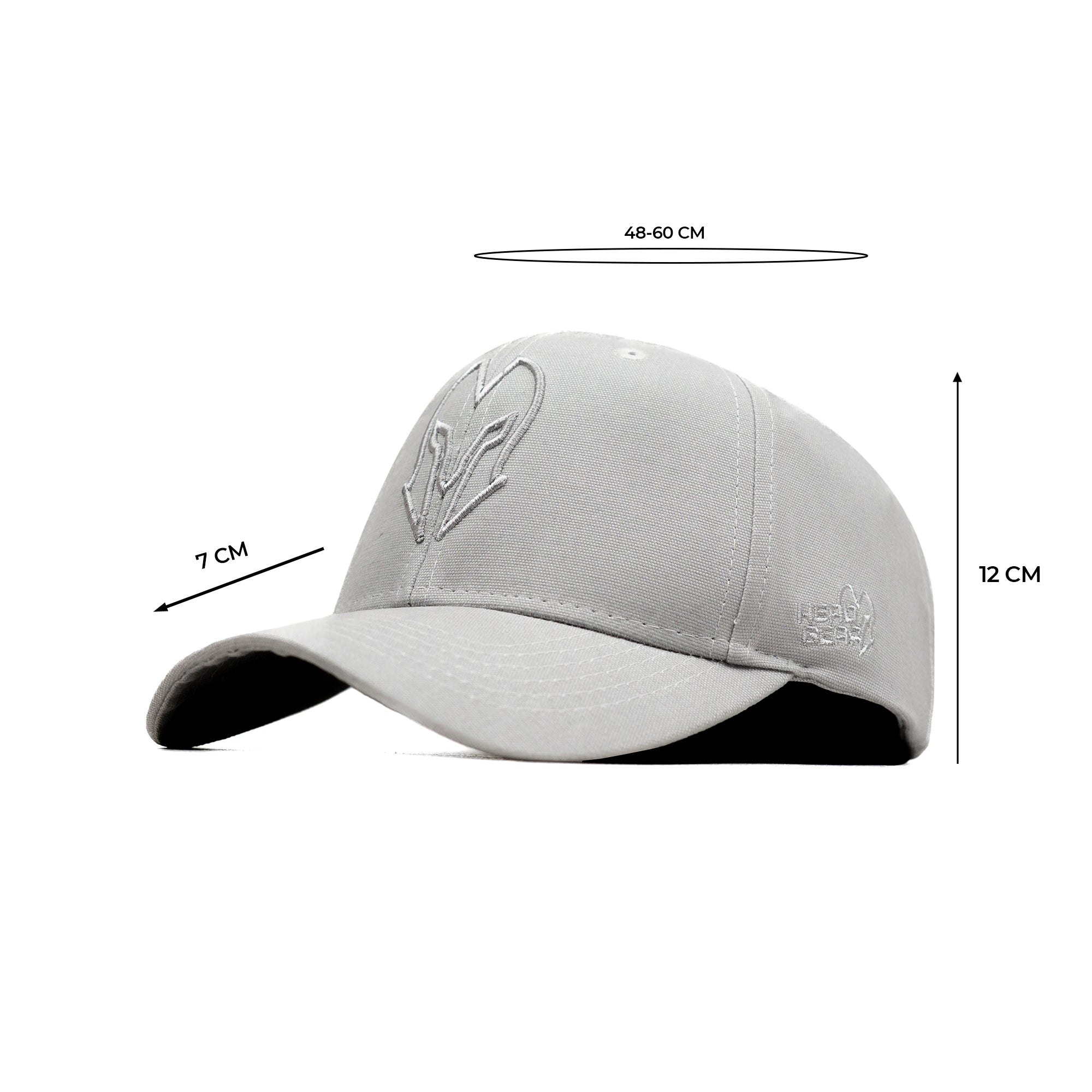 HEAD GEAR GLACIER GREY SUPER CANVAS CAP