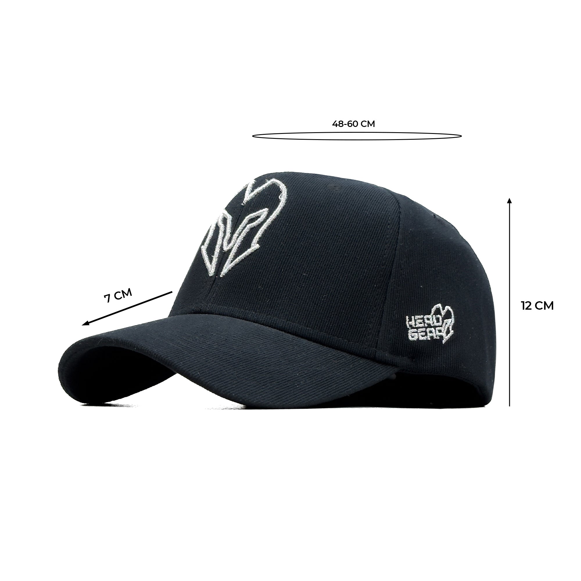 HEAD GEAR SILVER BLACK SUEDE CORD LIMITED EDITION CAP