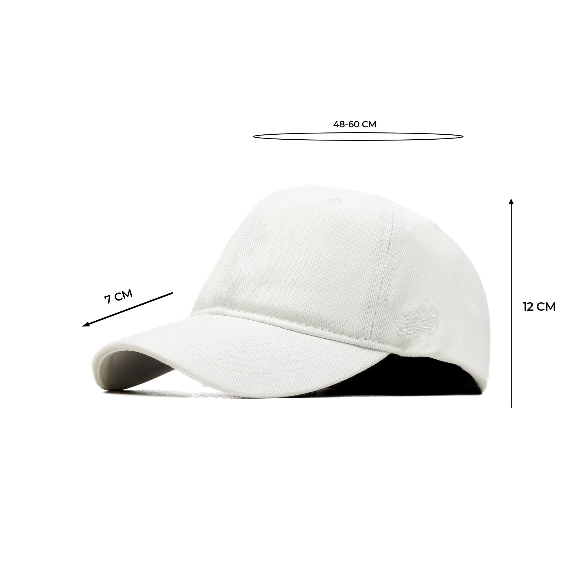 HEAD GEAR BASIC WHITE CAP