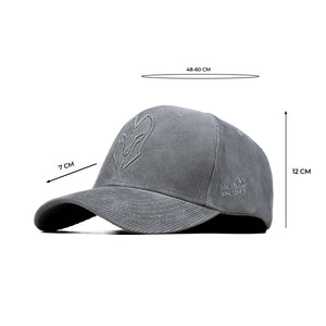 HEAD GEAR GLACIER GREY SUPER CORD CAP