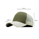 HEAD GEAR OLIVE BASEBALL TRUCKER CAP