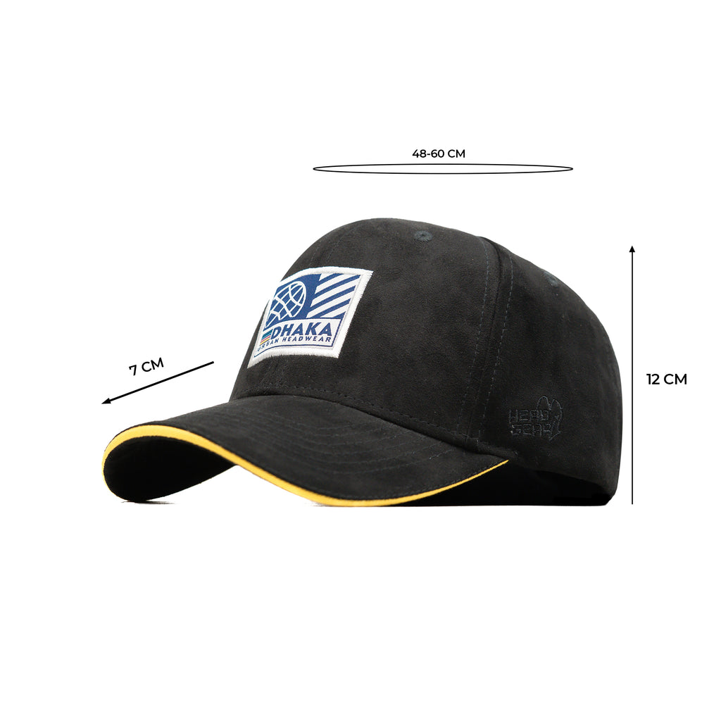 HEAD GEAR DHAKA BLACK PATCH EDITION SANDWICH CAP