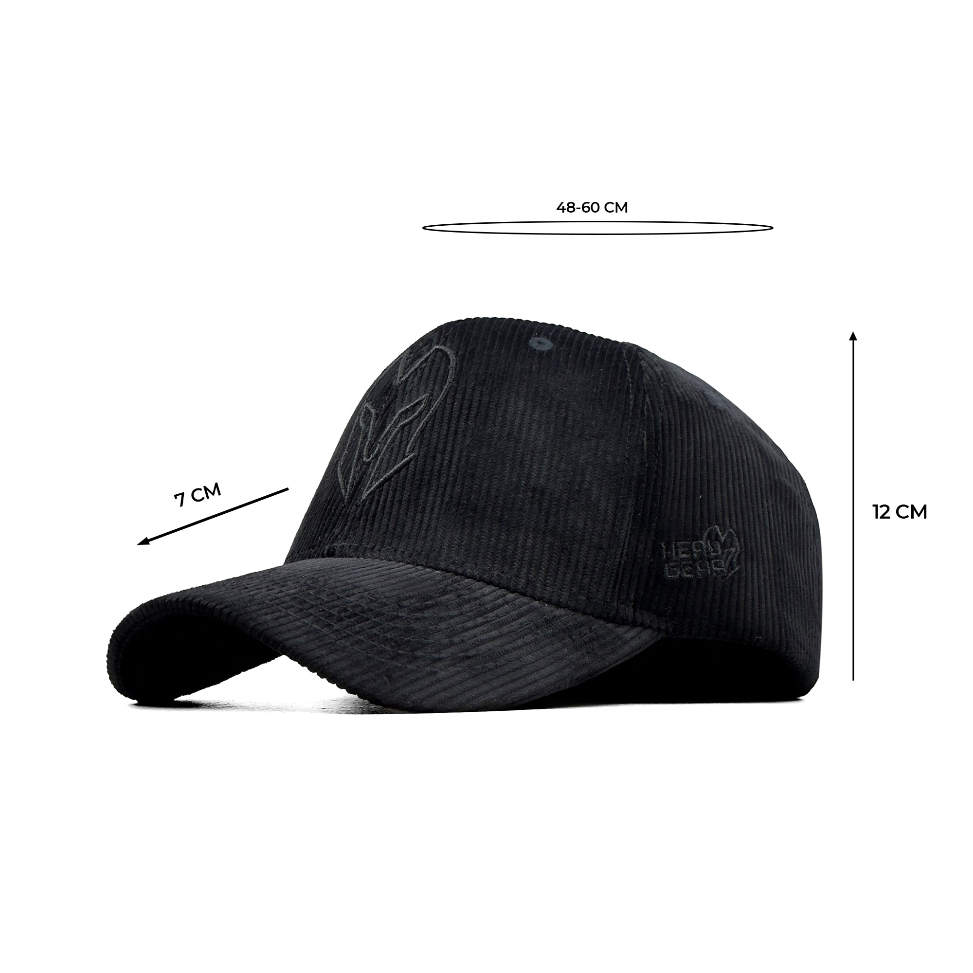 HEAD GEAR BLACK SUPER CORD CAP