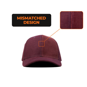 HEAD GEAR MISMATCHED REDWINE CAP