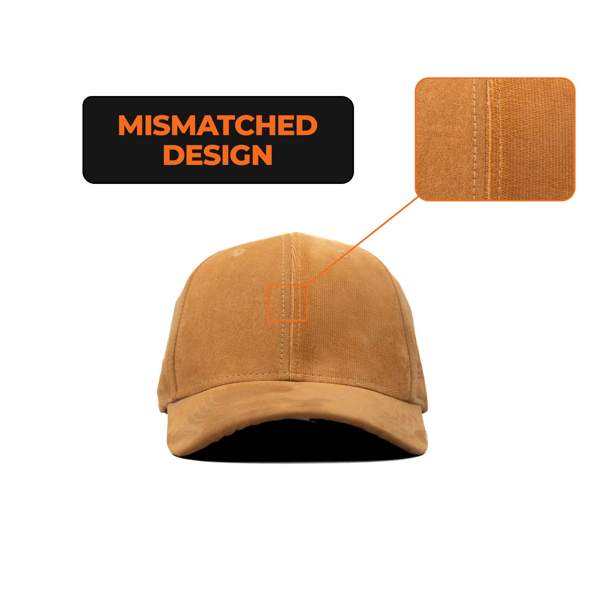 HEAD GEAR MISMATCHED BROWN CAP