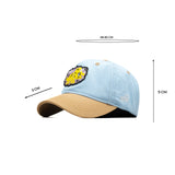 HEAD GEAR SKY BLUE AND BROWN DINOSAUR EDITION KIDS CAP
